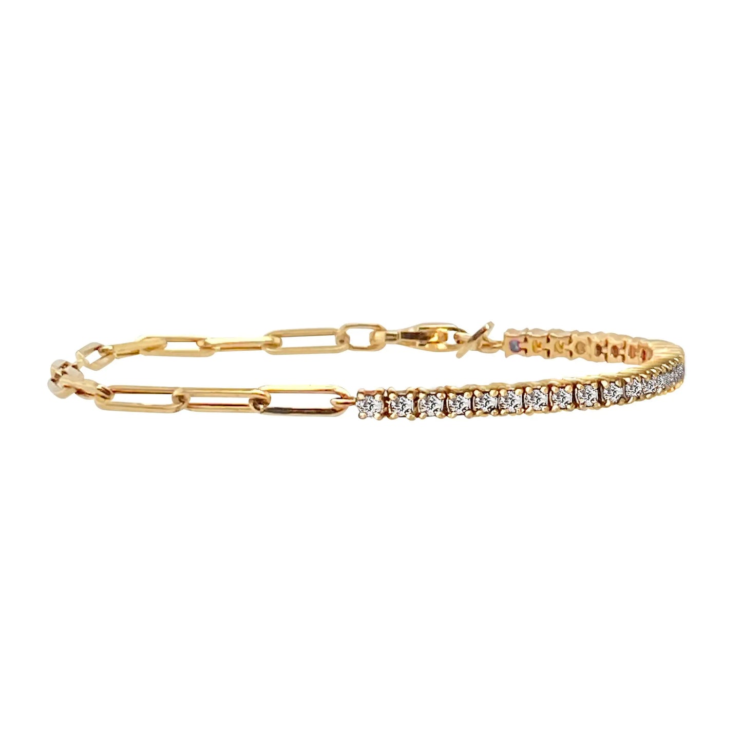 Sterling S925 Diamond Tennis Bracelet for Women – Minimalist Jewelry Gift